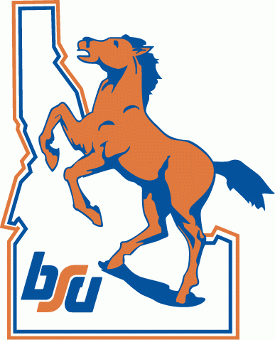 Boise State Broncos 1974-2001 Primary Logo diy DTF decal sticker